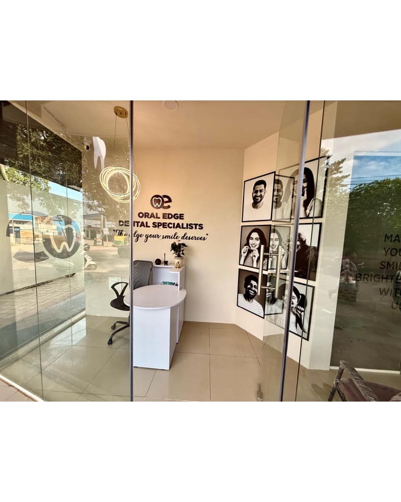 Oral Edge reception area in Thanisandra, Bengaluru – 4