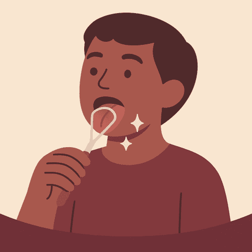 Clean your tongue