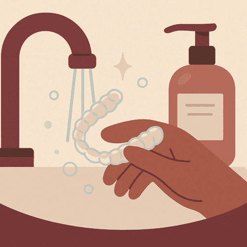 Clean aligners and dental appliances